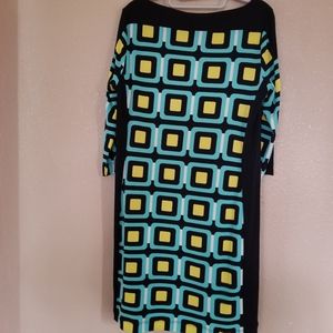 NWT Banana Republic Geometric Pattern Shift Dress